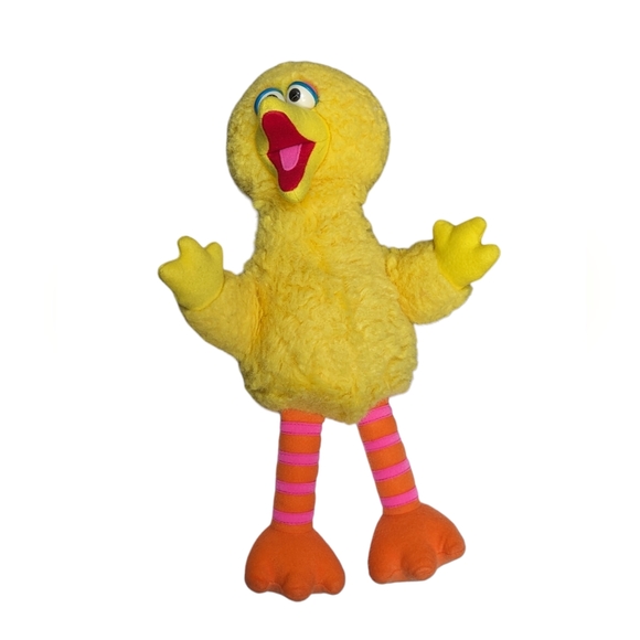 1986 BIG BIRD Sesame Street Vintage Plush 15" inch Excellent Condition - Picture 2 of 8